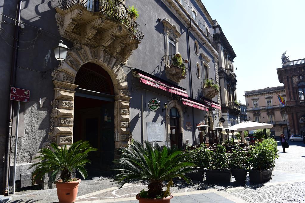 卡塔尼亚Palazzo Clarenza Di San Domenico别墅 外观 照片