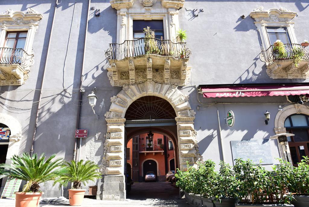 卡塔尼亚Palazzo Clarenza Di San Domenico别墅 外观 照片