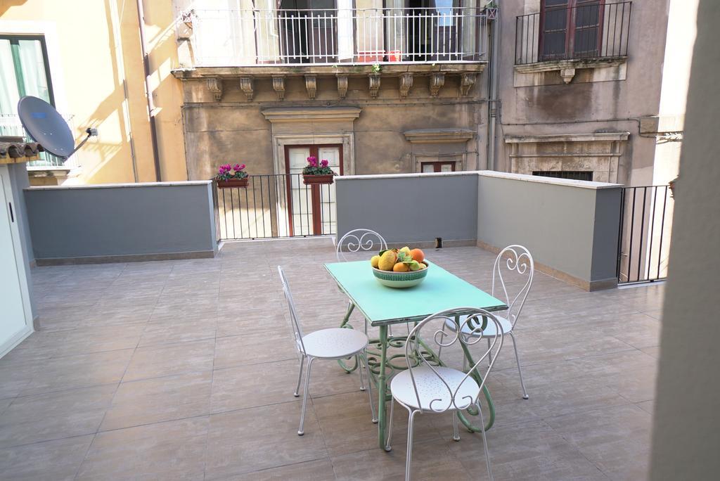 卡塔尼亚Palazzo Clarenza Di San Domenico别墅 外观 照片